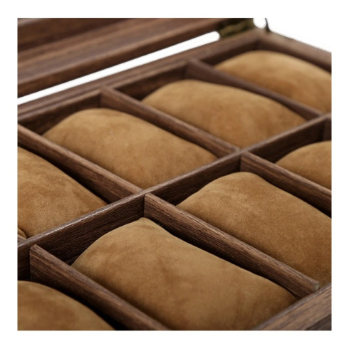 Organizér, úložný box na hodinky 10ks, dřevěný