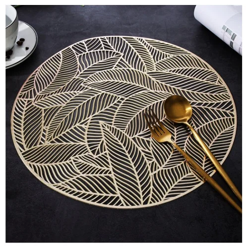 Prestieranie na stôl 38 cm, zlatá
