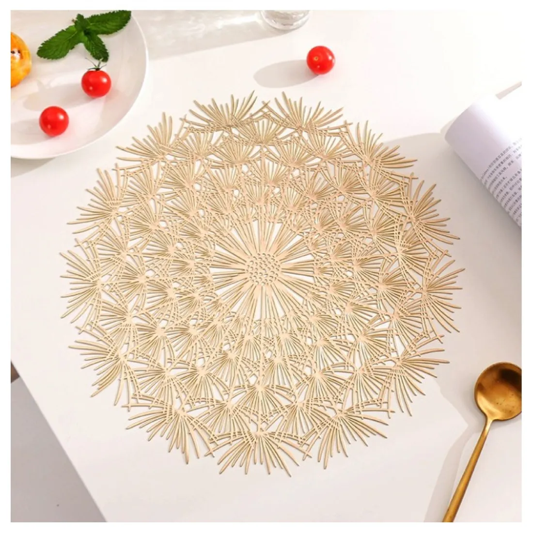 Prestieranie na stôl zlaté - 38 cm
