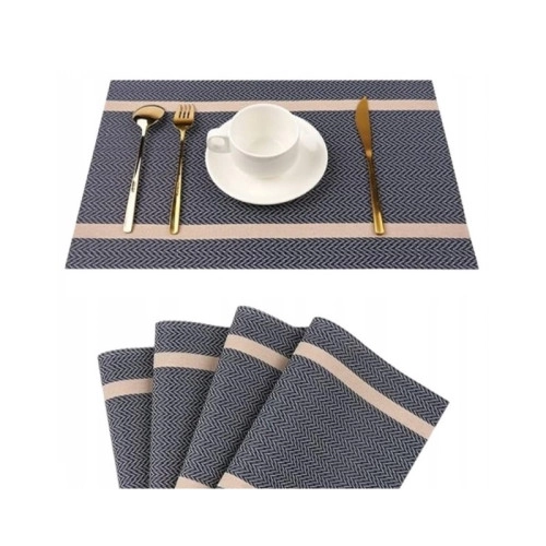 Vodeodolné prestieranie na stôl 30x45 cm - námornícka modrá 1 ks