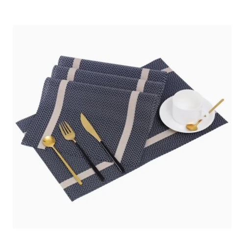 Vodeodolné prestieranie na stôl 30x45 cm - námornícka modrá 1 ks