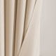 Záclona Aura krémový 140x260 cm - uchycení řasící páska