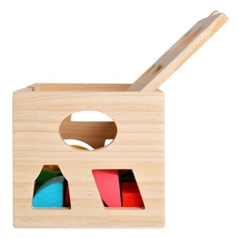 Drevené triediace kocky - edukačná hračka