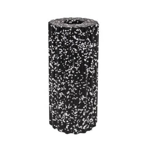 Fitness masážny valec - čierno-biely