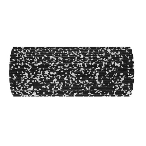 Fitness masážny valec - čierno-biely