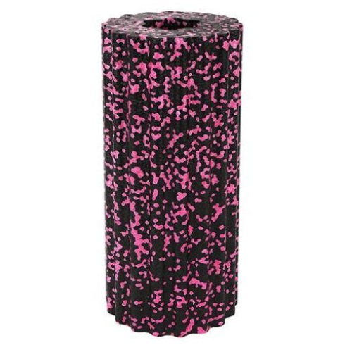 Fitness masážny valec - čierno-ružový