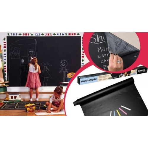 Nalepovací tabule s křídami