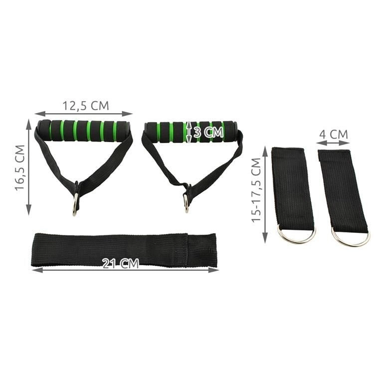 Sada expanderov na cvičenie - 5ks