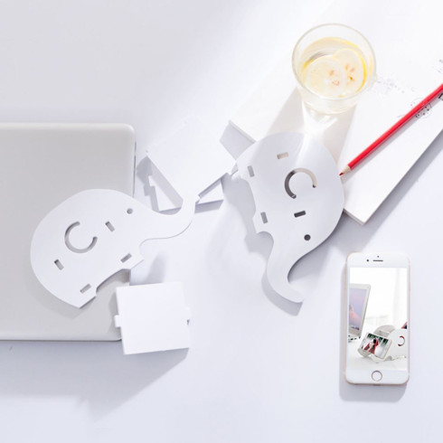 Stojan na stôl v tvare slona 