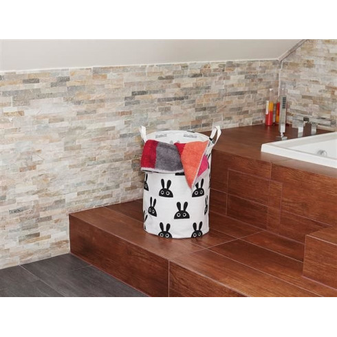 Úložný kôš na hračky - motív zajačik