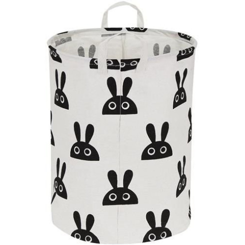 Úložný kôš na hračky - motív zajačik
