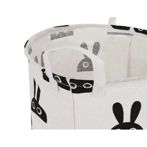 Úložný kôš na hračky - motív zajačik