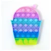 Bubble Pop It antistresová hračka - Zmrzlina