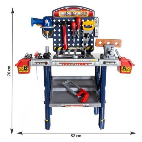 Dětská dílna pro děti s nářadím - 14 dílná sada