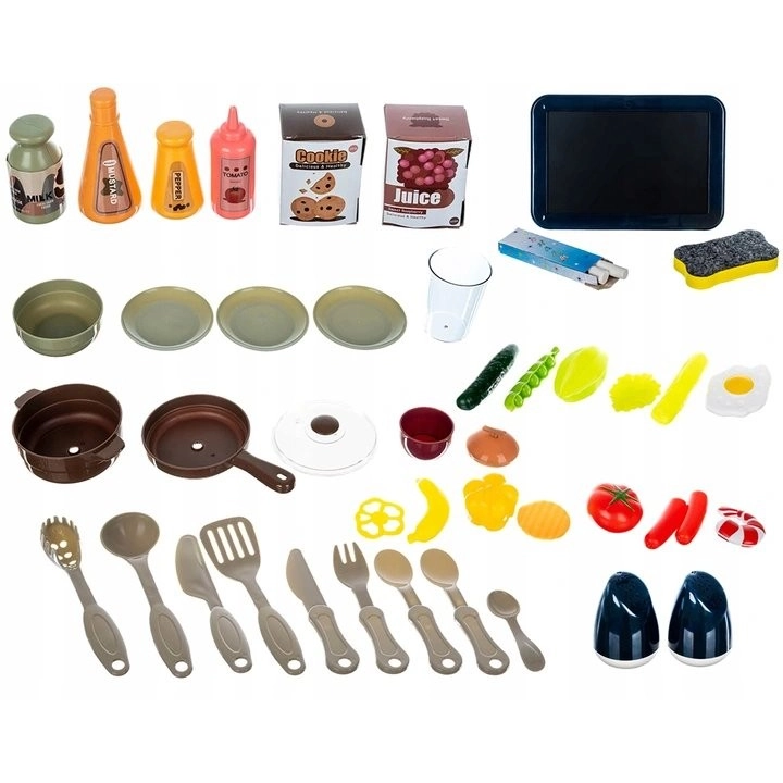 Detská kuchynka 72 cm - so zvukmi a tečúcou vodou 