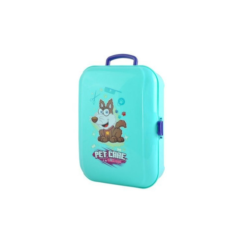 Dětská sada v kufříku - kadeřnický salon pro pejska