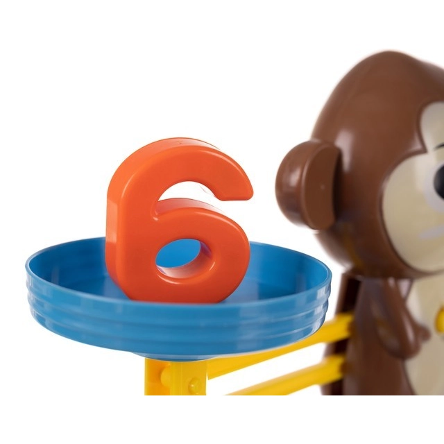 Dětská váha s čísly opička