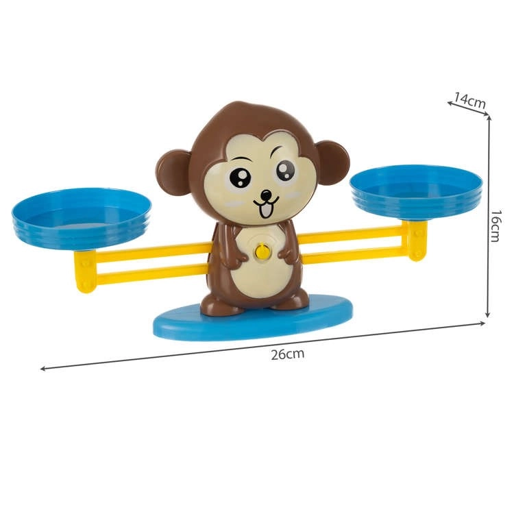 Dětská váha s čísly opička