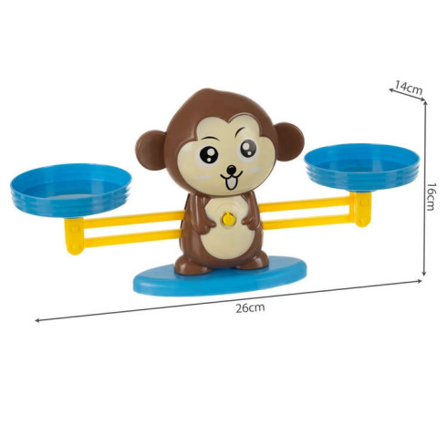 Dětská váha s čísly opička