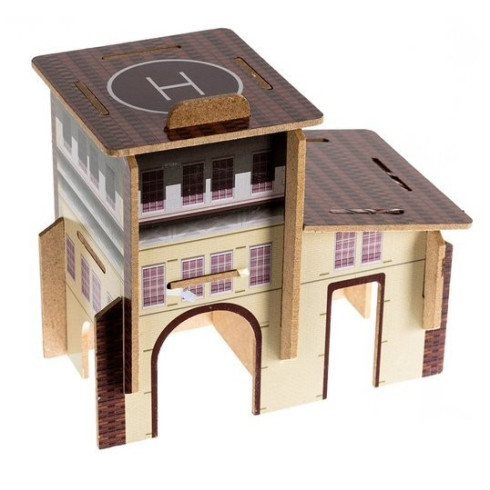 Drevená autodráha 40 dielov + lovenie rybičiek