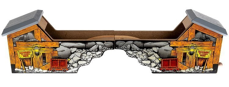 Drevená vláčiková dráha - železničná dráha s príslušenstvom