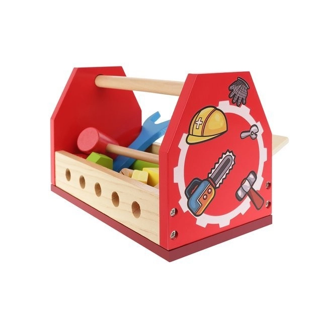 Drevené náradie v prepravke