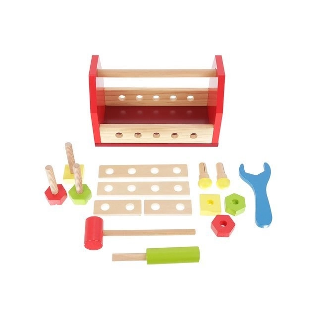 Drevené náradie v prepravke