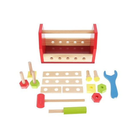 Drevené náradie v prepravke