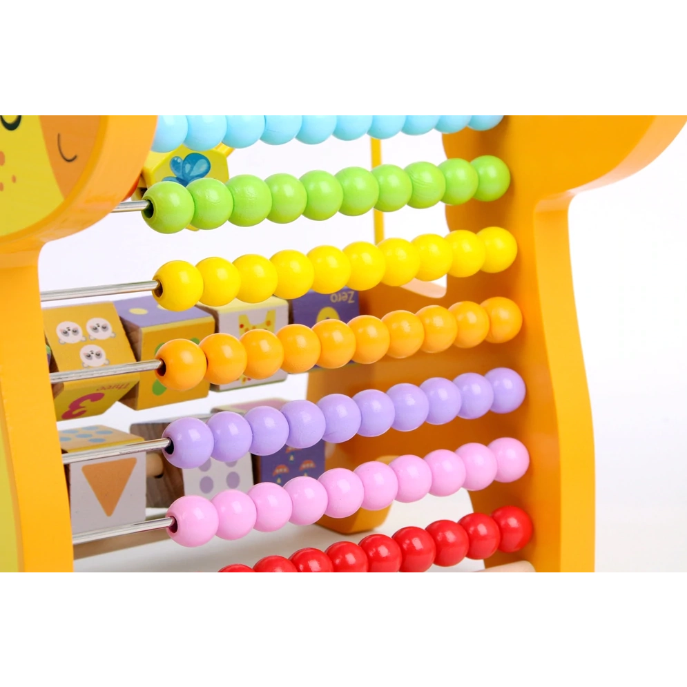 Drevené počítadlo pre deti - Žirafa