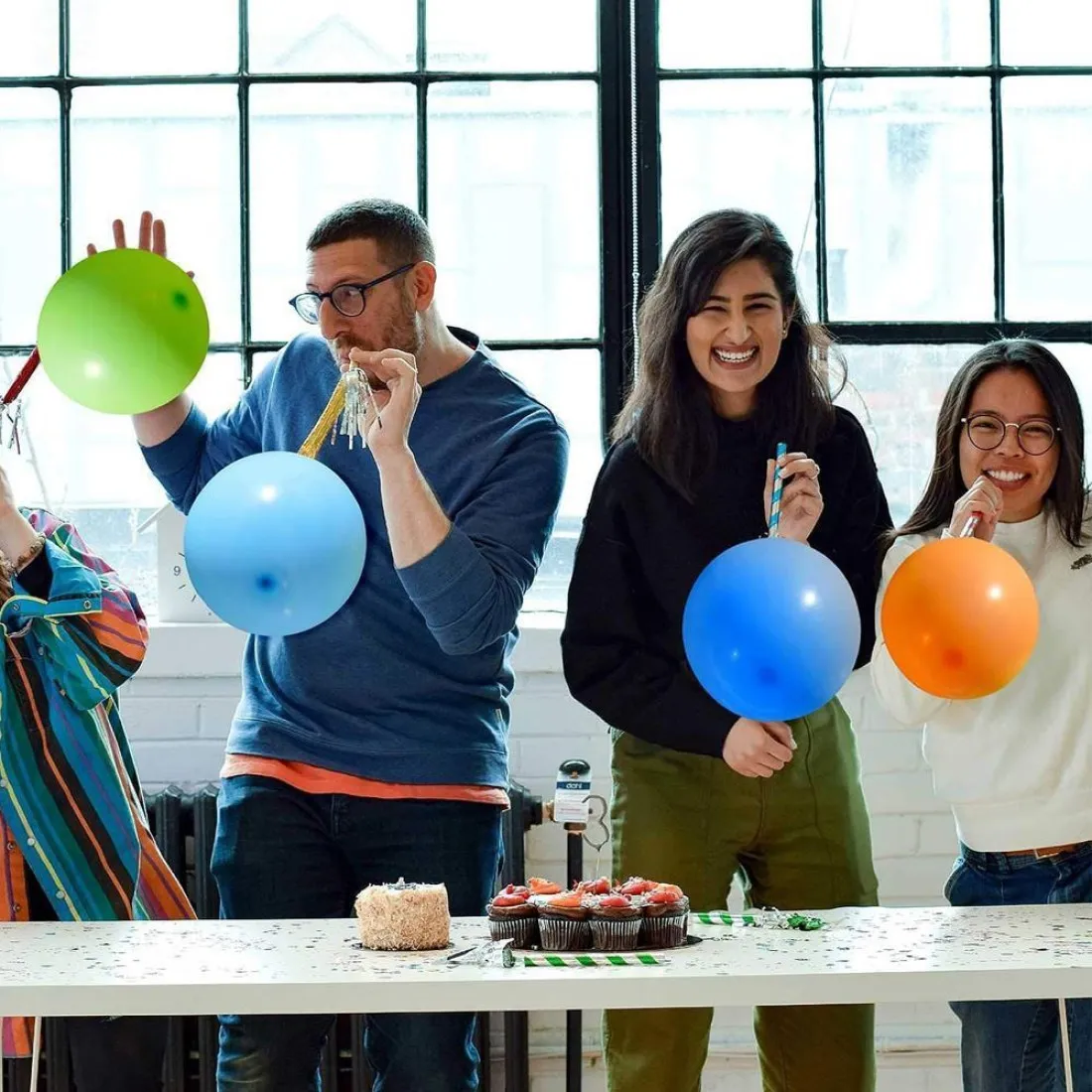 Farebné balóny 100 ks