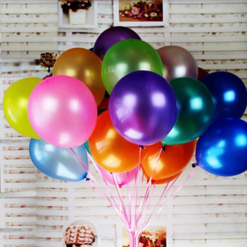 Barevné balóny 100 ks