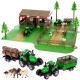 Farma s traktorem a zvířátky