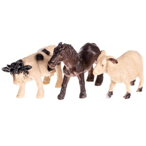 Farma s traktorom a zvieratkami