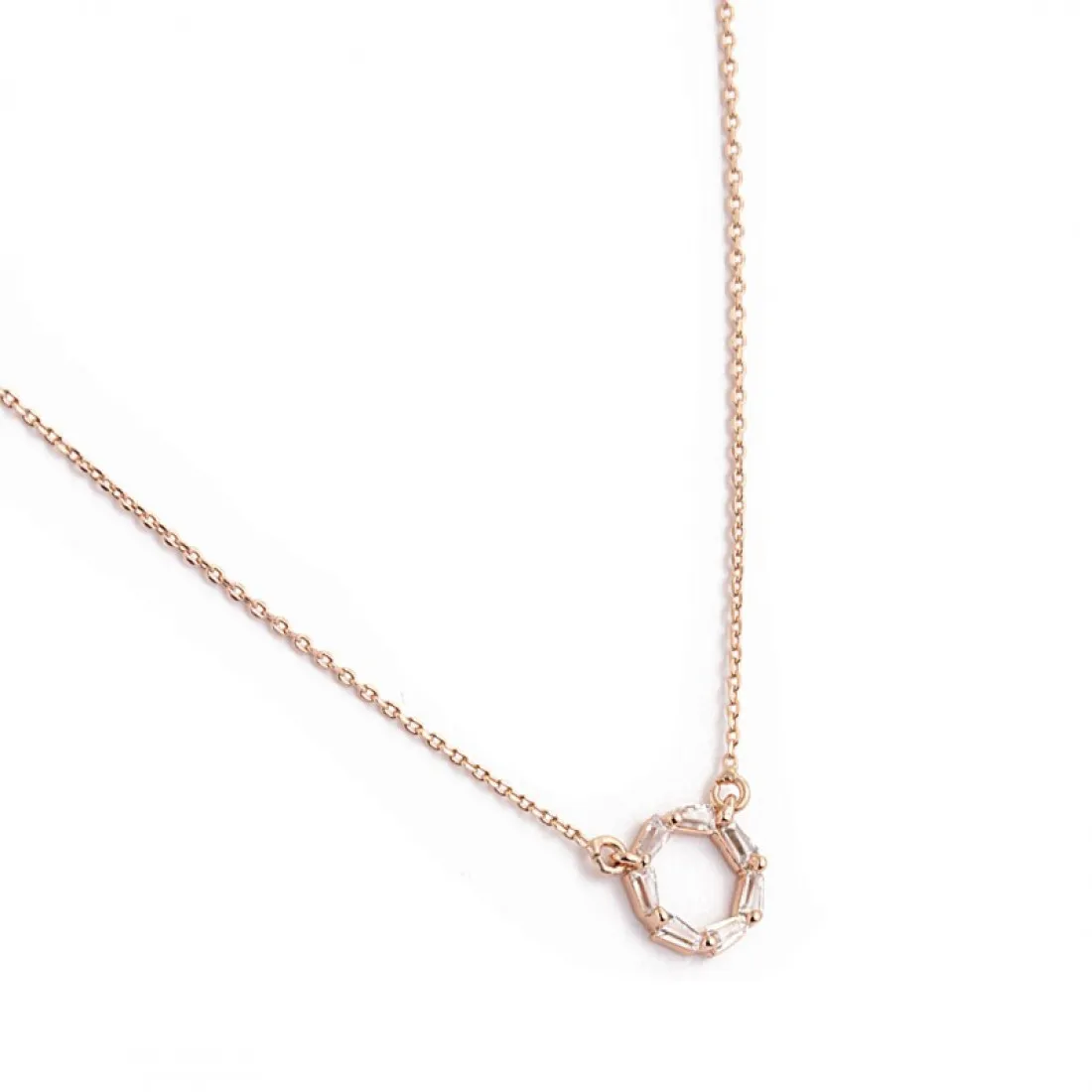 Náhrdelník z nehrdzavejúcej ocele, pozlátený