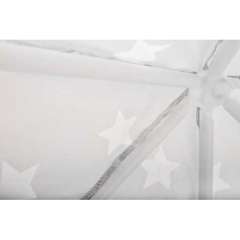 Stan - zámok pre deti - šedo-ružový 