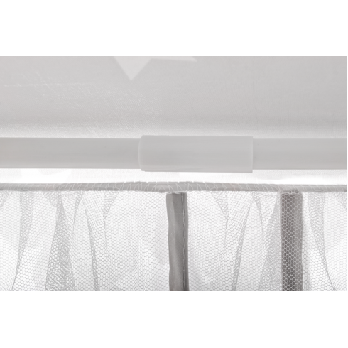 Stan - zámok pre deti - šedo-ružový 