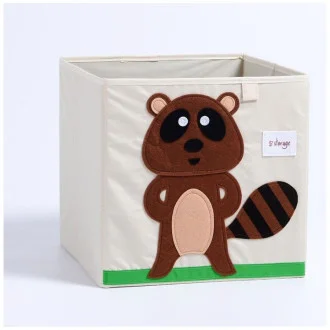 Úložný box na hračky - motiv bobr 33 cm