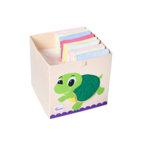 Úložný box na hračky - motív korytnačka 33cm