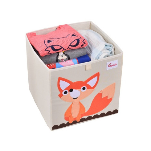 Úložný box na hračky - motív líška 33cm