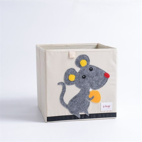 Úložný box na hračky - motív myška 33 cm