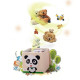 Úložný box na hračky - motív panda 33 cm
