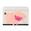Úložný box na hračky - motív prasiatko - 51,80 cm