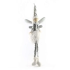 Vianočná dekorácia anjel 50cm - strieborný