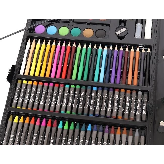 Výtvarná kreativní sada pro děti na malování 168ks