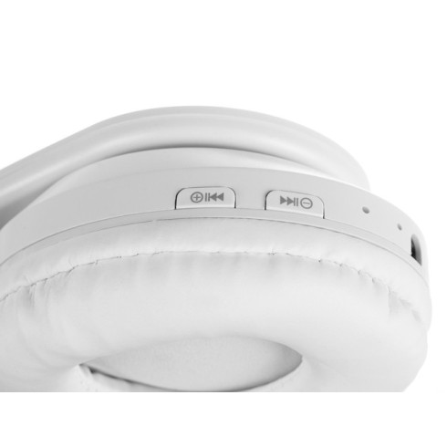 Bezdrôtové slúchadlá Cat s labkou - biele