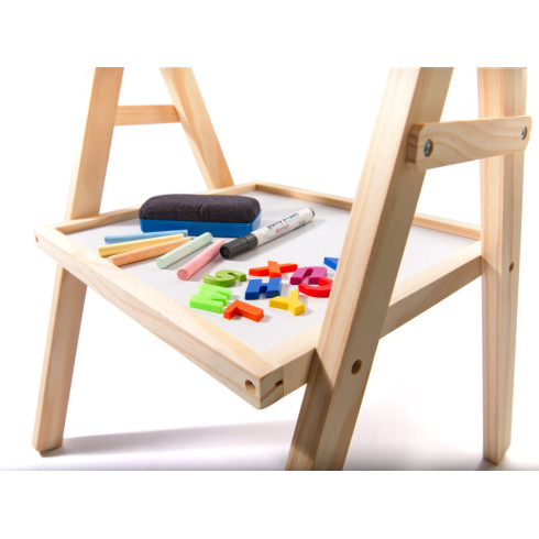 Detská magnetická tabuľa 2v1