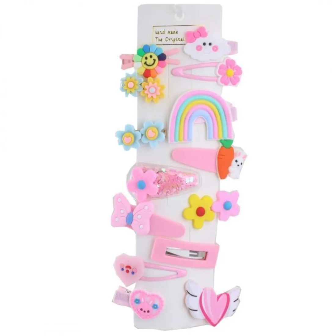 Detská sada sponiek do vlasov - 14 ks