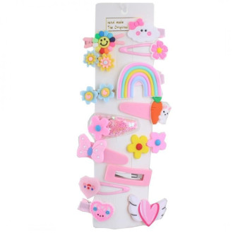 Detská sada sponiek do vlasov - 14 ks