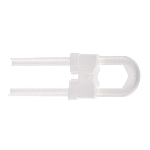 Dětský bezpečnostní zámek na nábytek 18x4cm, bílý