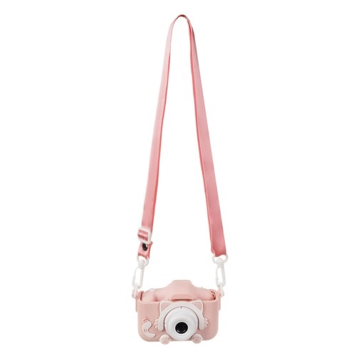 Detský digitálny fotoaparát mačka 16GB - ružový